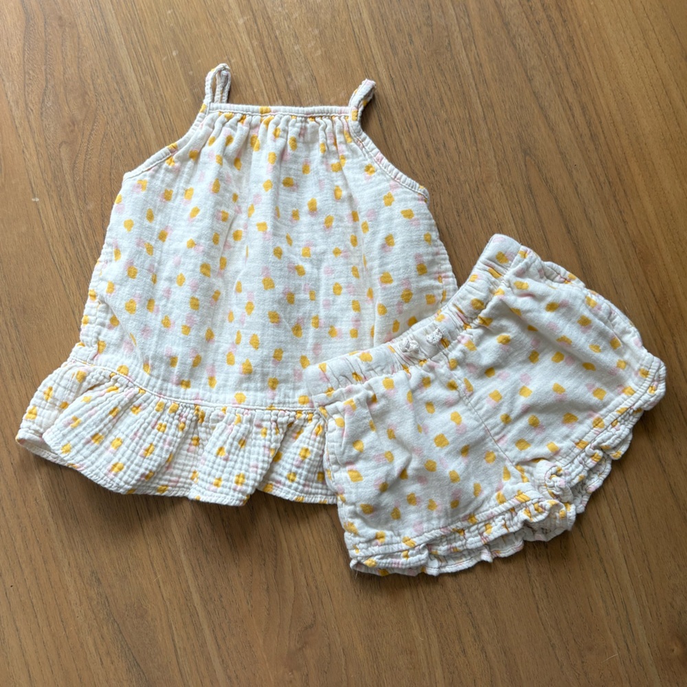 Cat & Jack Polka Dot Kids Lounge Set